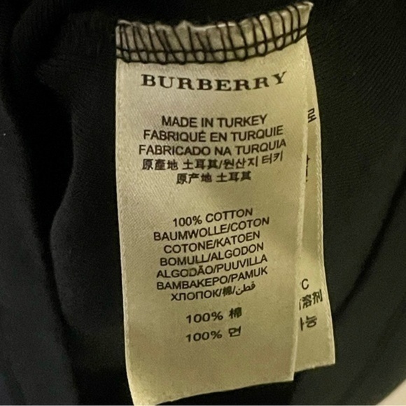 Burberry Brit Scoop Neck Three-Quarter Sleeve T-Shirt Size: S EUC - Picture 6 of 12